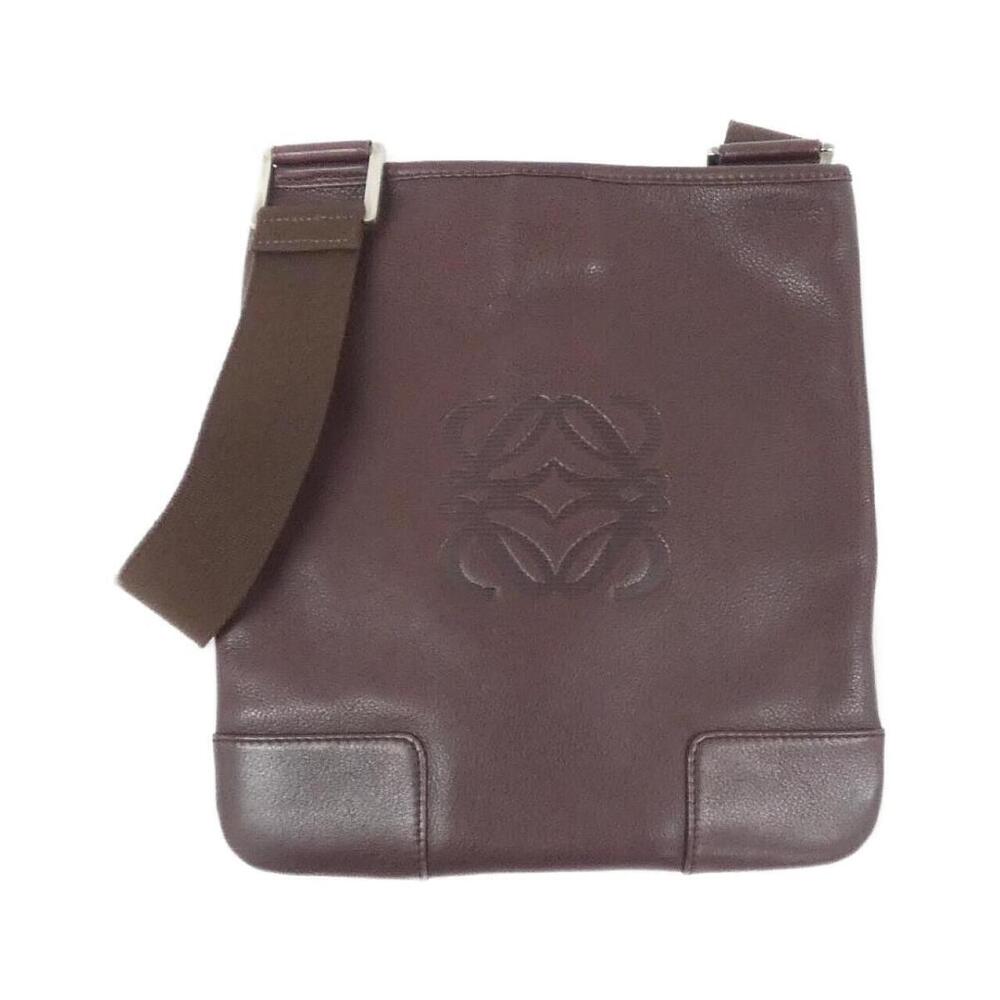 Loewe Anagram shoulder bag embossed Brown